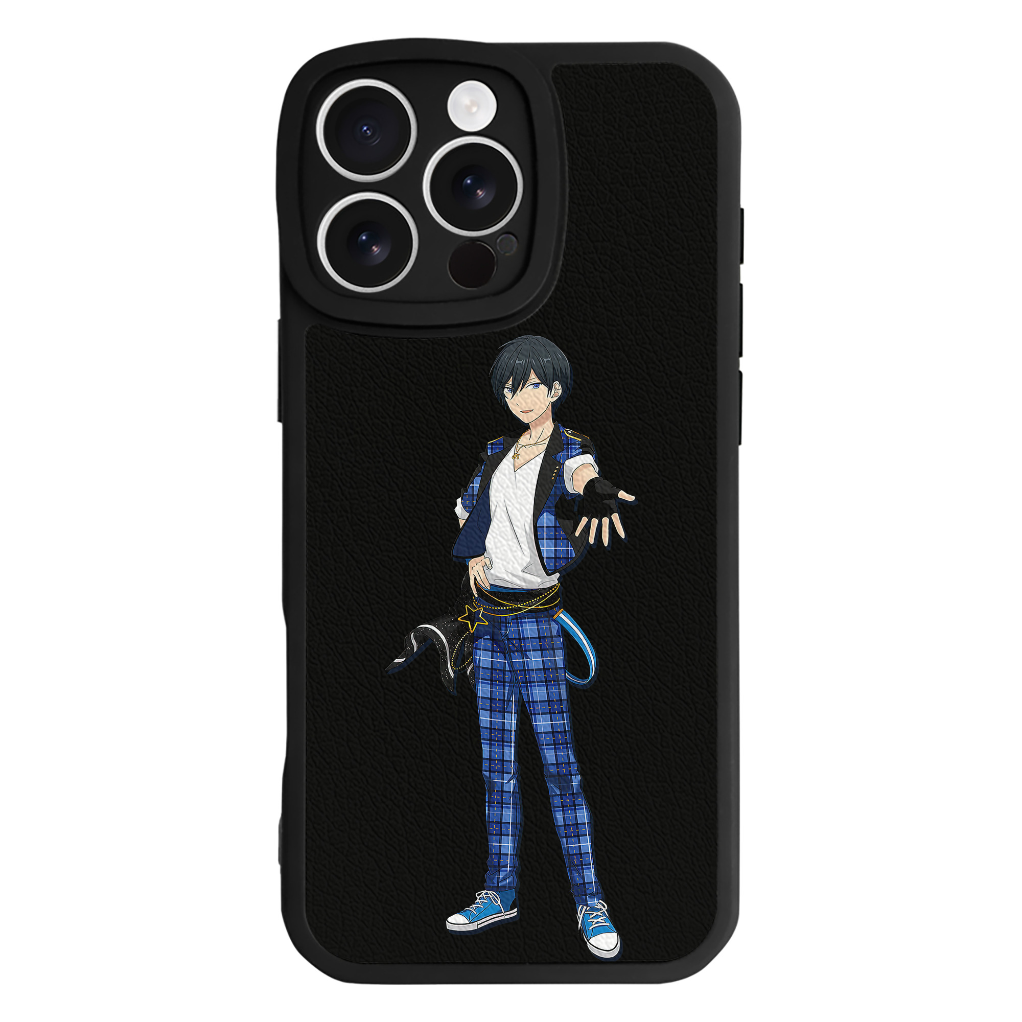 （画像用） あんさんぶるスターズ! Ensemble Stars 【iPhone 16シリーズ対応】シリコンスマホケース（レザー調） 材質：シリコン